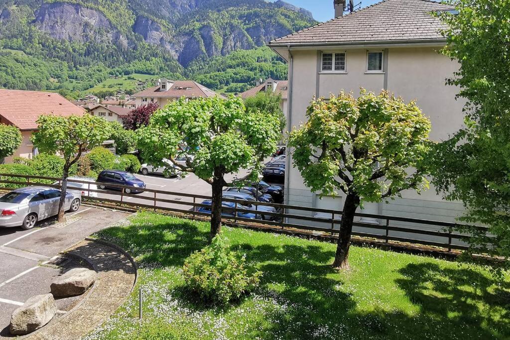 Super Appartement Cocooning Vu Mont Blanc Sallanches Buitenkant foto